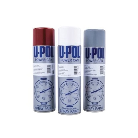 U-Pol POWERCAN PRIMER GREY AEROSOL 500ML, Can UP0805
